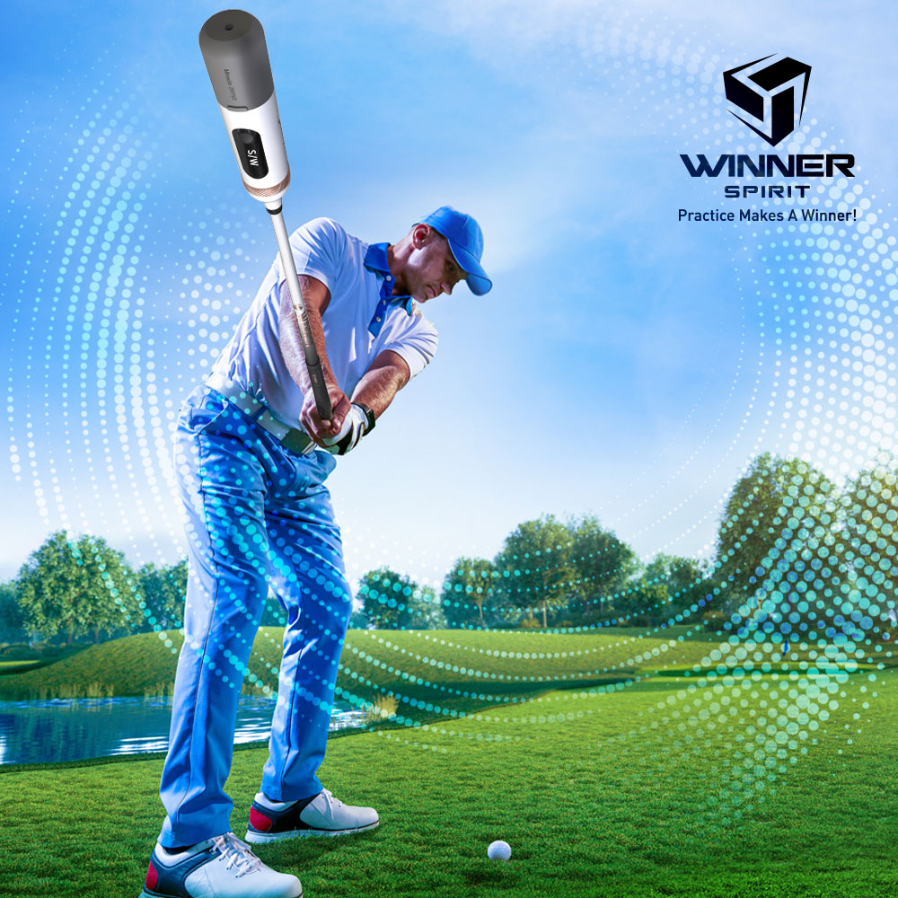 위너스피릿 미라클201 v2 골프 스윙연습기 디지털측정
